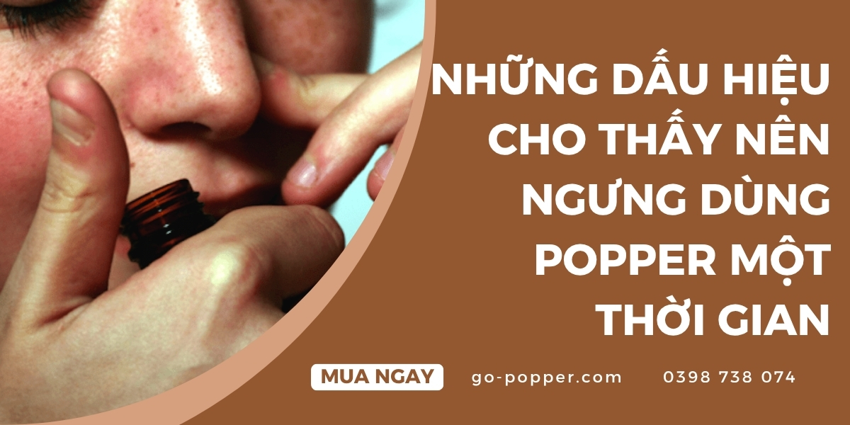 Ảnh hưởng dài hạn và rủi ro sức khỏe khi sử dụng Popper
