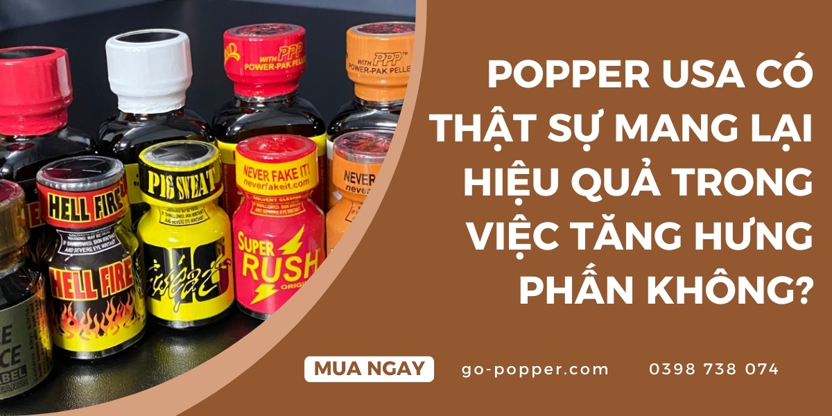 Cách dùng Popper USA an toàn và hiệu quả