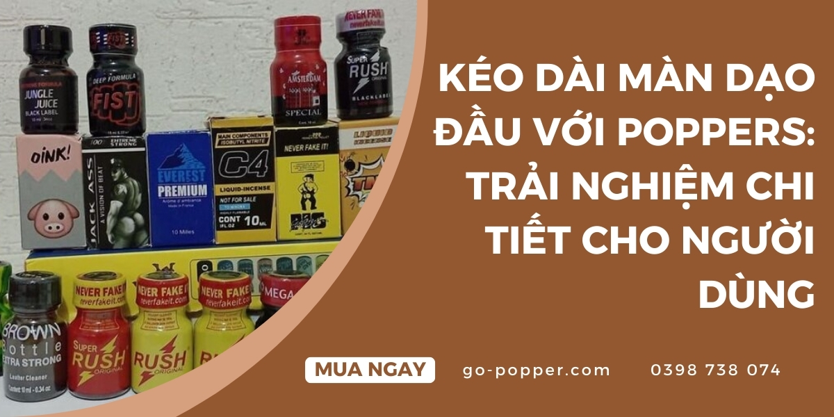 Cách sử dụng popper để dạo đầu lâu hơn