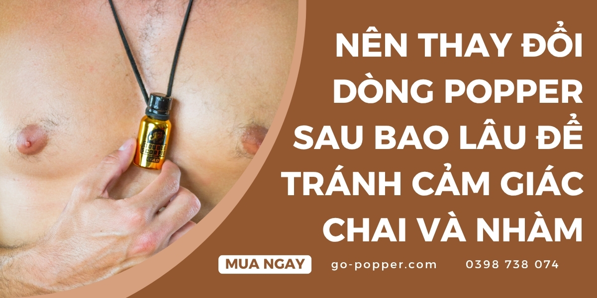 Những điều cần tránh khi đổi dòng Popper