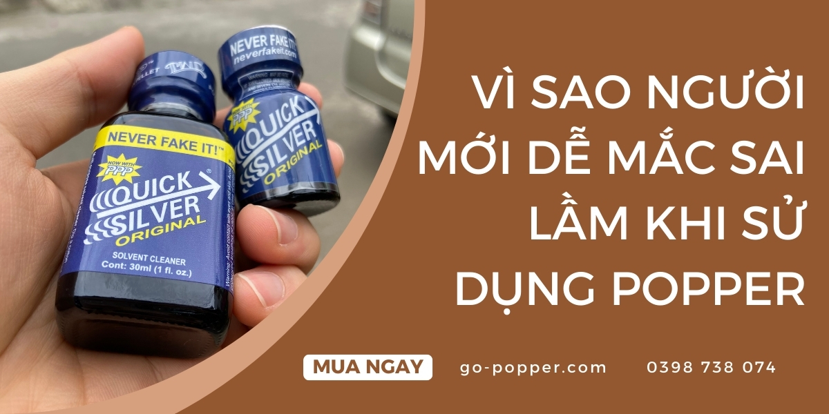 Vì sao người mới dễ mắc sai lầm khi sử dụng Popper