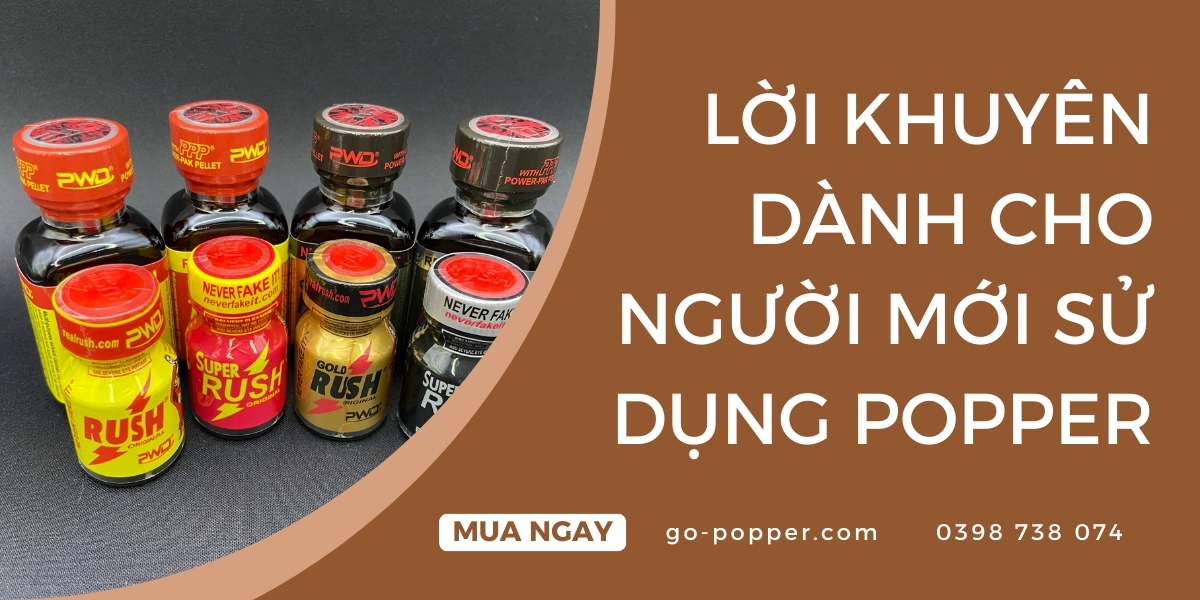 Lời khuyên dành cho người mới sử dụng Popper