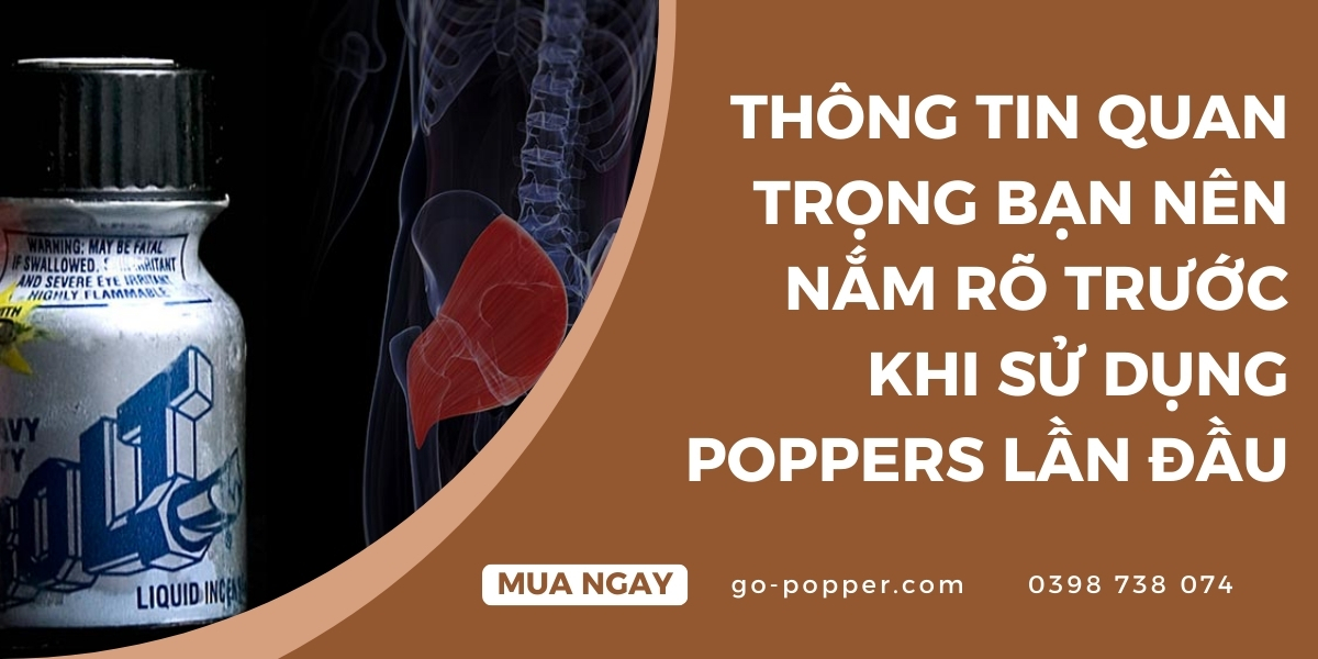 Poppers là gì và vì sao được nhiều người lựa chọn?