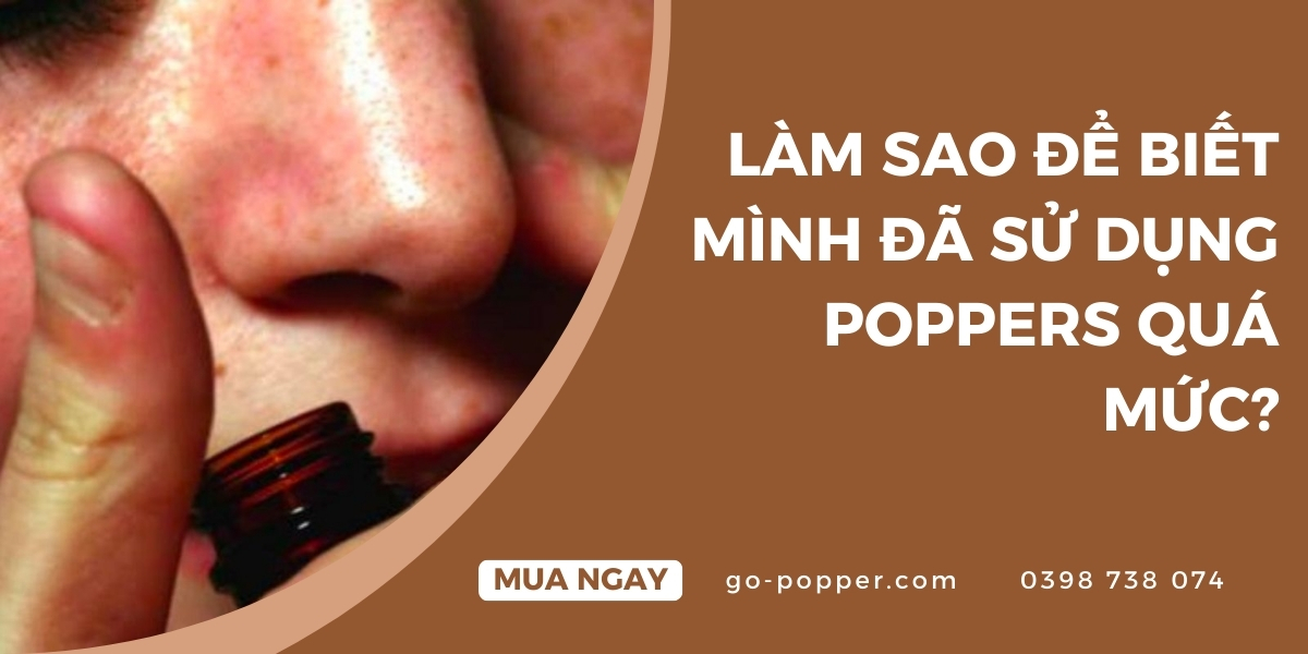 Tác hại lâu dài khi sử dụng popper quá mức