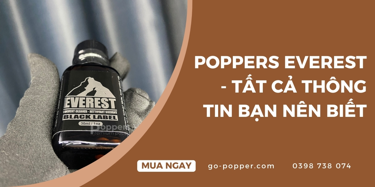 Thành phần và đặc điểm nổi bật của Poppers Everest