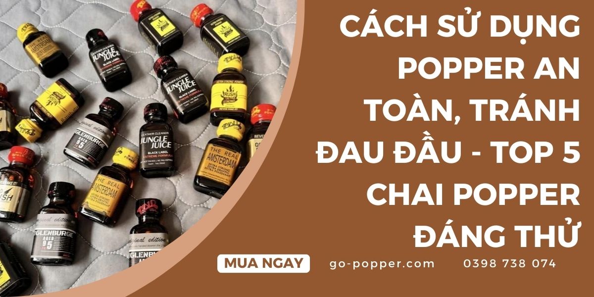 Top 5 chai Popper đáng thử và lý do nổi bật